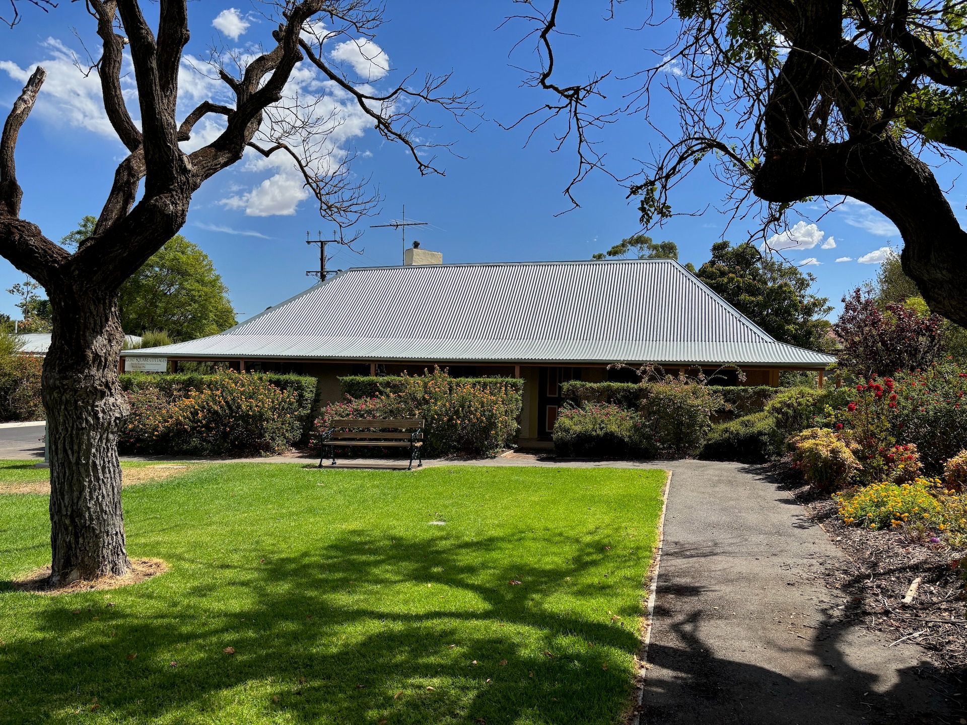 An image of Goat Square House from Goat Square.